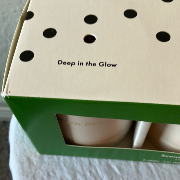 Kate Spade X Target: Scented Candle Palm Wax Blend Trio-Set of 3 - Picture 7 of 16